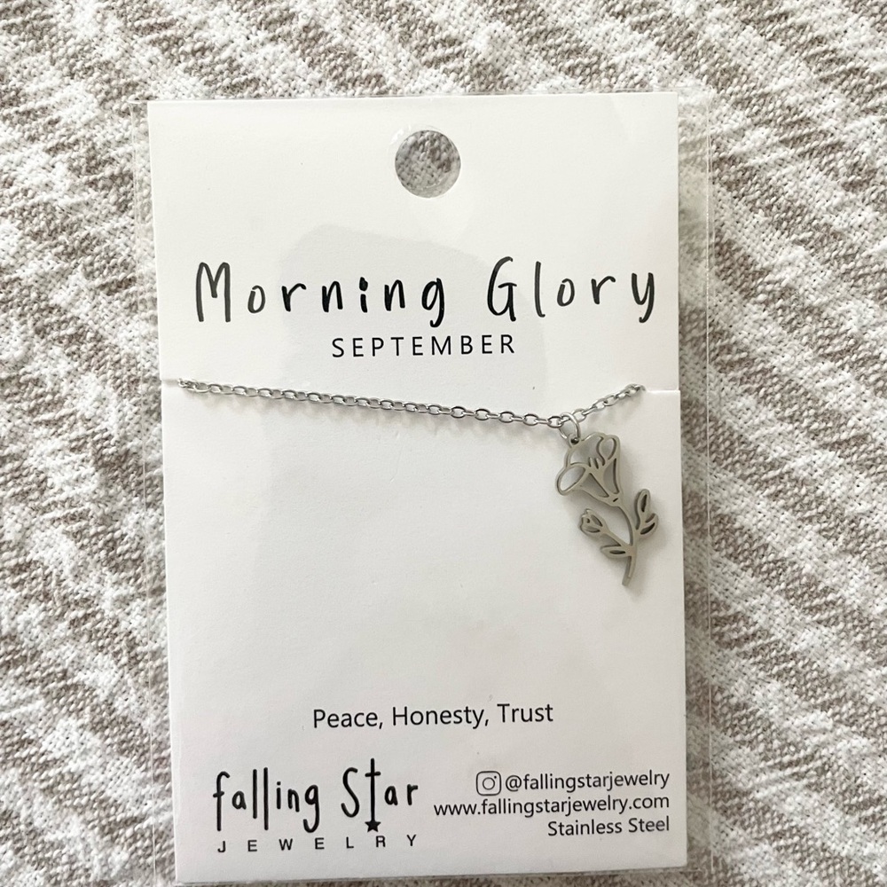 September birth month necklace